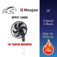 Morgan 80W Wall Fan 6 PP Fan Blade (18") MWF-180M