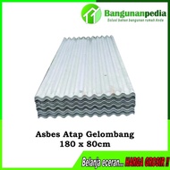 new Asbes atap gelombang 180 x 80 cm '