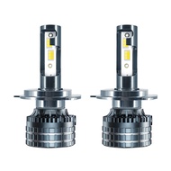 2pcs 80W H4 H11 H16 (JP) lampu depan LED otomotif 28000 lm sangat terang tiga suhu warna: 500K/4300K