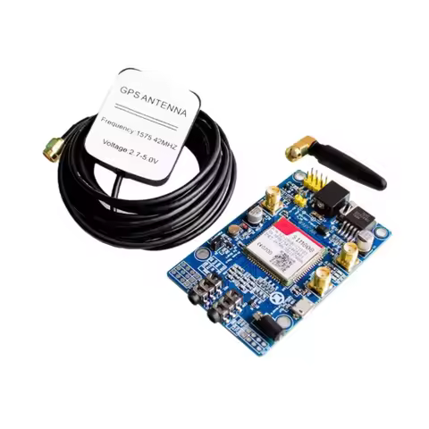 SIM808 Module GSM GPRS GPS Development Board IPX SMA with GPS Antenna for Raspberry Pi Support 2G 3G