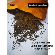 ❁[READYSTOCK][PROMO]Marubeni pellet no3,no4,no5,no6 1kg packing makanan ikan guppy/fish aquarium highprotein 70%