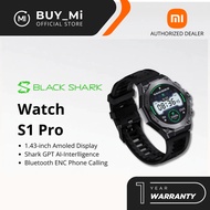 (New Arrival) Black Shark Smartwatch S1 Pro 1.43" AMOLED Display, AI-ChatGPT, ENC Bluetooth Phone Ca