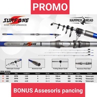Pasiran Rod, telescopic Rod Hammer head Surf One Rod