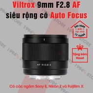 Viltrox AF 9mm F2.8 Lens - Compact ultra-wide Lens with auto focus for Fujifilm X, Sony E and Nikon 