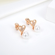 Agate 77e Anting Titanium Wanita Anti Karat Dan Anti Luntur Asli Dewasa Panjang Silver Jewerly Ori T