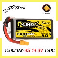ACE Tattu R-Line Version 3.0 V3 1300mAh 120C Lipo 4S Battery XT60 Plug RC Power For FPV Racing Drone