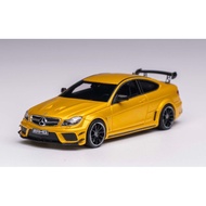 Cars Lounge 1/64 Mercedes Benz C63 Black Series - Solar Beam Yellow