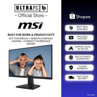 MSI PRO MP225 – 21.5" FHD IPS 100Hz – 1ms MPRT – Eye Care Business Monitor