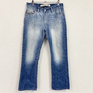 DIESEL 牛仔褲/牛仔褲，靛藍色，31 碼，古著。