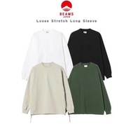 Beams Japan loose stretch long sleeve tee