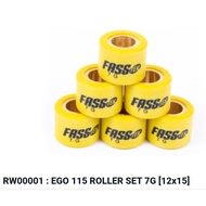 Fasstek Racing Yamaha EGO 115 / NouvoS Racing Belting Roller Pully Roller  12x15