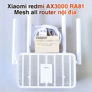 Router Wifi Xiaomi Redmi AX5 AX1800 AX3000 RA81 RA67 Wifi 6 AX3000 Mesh Gigabit bộ phát WiFi 6 AX AX