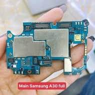 Main Samsung A30 A305F Motherboard is completely original and has broken the screen password