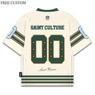 [Free Custom Name] Noble Green 00 Jersey Vintage Oversize Rugby Retro Streetwear Y2K Boxy Oversized 