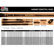 ABU GARCIA HOMET BERETTA ll  (SPINING & CASTING ROD)