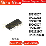 1PCS SP232ECT SP232ACT SP232EEN SP202ECT SP232ACN SP3232ECT SP3232EBEN ECT-L/TR ACN  SOIC-16 New Ori