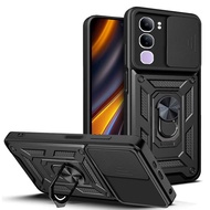 VivoY19S Casing For Vivo Y19S Y19 S Y29 Y19SPro 2024 5G Phone Case Shockproof Armor Ring Bracket Har