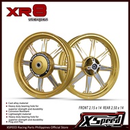 【Hot Sale】XSPEED MAGS XR8 CLICK 125i 8 Spokes Design ( 4 holes )