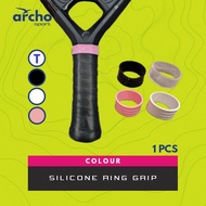 Padel Racket Grip Band Silicone Ring - Tennis Pickle Racket Padel
