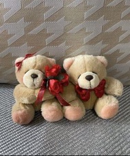 熊公仔一對 forever friends 結婚