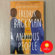 English Book : Anxious People By Fredrik Backman | Contemporary Fiction Mystery Humor
