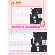 Lovely Pattern Tape TZE231 Tze-231 12mm label tape Compatible for Brother p touch P Touch printers T