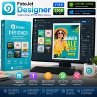 FotoJet Designer v1.4.5 2026 Lifetime For Windows Graphic Design & Poster Maker Software