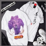 Anime Susanoo Uchiha Sasuke T-Shirt For Men And Women, Anime Manga Naruto Shippuden T-Shirt With Sharp Print, Cool cotton
