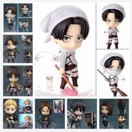Anime Nendoroid Attack on Titan Action Figure Eren Levi Mikasa Ackerman Hans Zoe Erwin Smith Reiner 