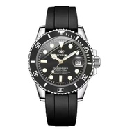 Addies Swiss Rubber Strap Watch for Men Waterproof Luminous Seiko 5 Mens Wrist Watch Luxury Student 