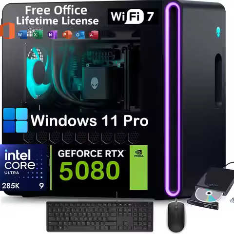 Dell Alienware Aurora R16 Gaming Desktop - Intel Ultra 9 285K (AI NPU) • NVIDIA RTX 5080 GDDR7 Beats