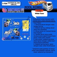 KK089 Decal Hotwheels Kool Kombi White Toner Joker