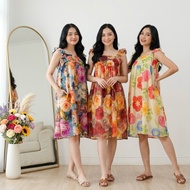 Irene Dress, Beautiful, Cool, Premium Rayon Smock Dress Dress Woman Long Dress