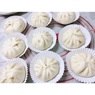 Dumpling lining paper 12cm - Non-stick parchment paper 50 sheets
