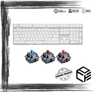 DUCKY ONE 2 MECHANICAL KEYBOARD - WHITE EDITION ( MX BLUE / MX BROWN / MX RED )