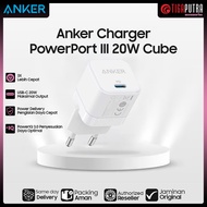 Anker Charger 20W PowerPort III Cube USB Type C PD WHITE - ANKER A2149