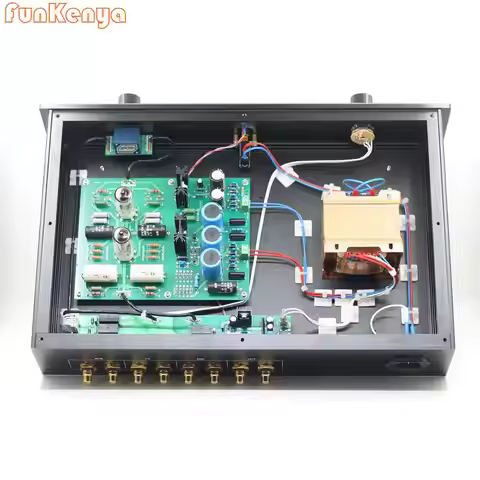Based On PV12 Preamplifier Circuit 12AU7 Tube Preamp Amplifier Signal Noise Ratio 117dB