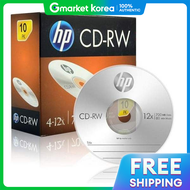 HP | HP Media 10 แผน 4-12x สลม 1P CD-RW พรอมกลอง 700MB
