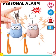 {bologna}  Women Safety Alarm Emergency Safety Alarm Portable Self-defense Alarm Keychain with Led L