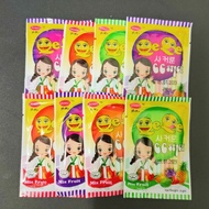 QEQE CC Sticks Mix Fruit Flavour Candy Powder 水果粉条糖