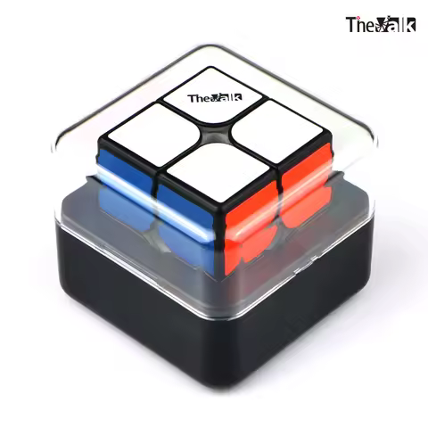 QiYi The Valk 2M Cube 2x2 Cube 2x2x2 Magnetic Cube Professional Anti-compression Speed Cube for The 