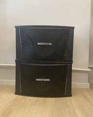 [5單元爆棚音質] WESTDING 威斯汀 家庭/Party Room 卡拉OK音響組合 (5單元喇叭+大功率獨立調音藍芽功放)
