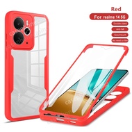 Ốp cho Realme 14 5g Realme 14 Pro cộng với 14 Pro + 2025 vỏ điện thoại 360 độ bao gồm tất cả bảo vệ 