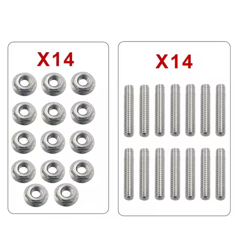 BBC VALVE COVER STUDS BOLTS STAINLESS KIT Replacement for CHEVY 396 402 427 454 502 GM BIG BLOCK BBC