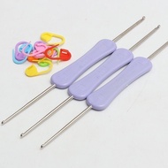 Double Head Crochet Sweater Needle Thick Fine Crochet Sweater Hand Knitting Tool Crochet Hat Sweater
