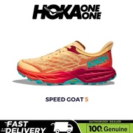 【Hoka flagship store】Hoka Speedgoat 5 Mesh breathable Sports Running Shoes Orange