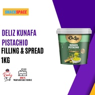 Deliz Kunafa Pistachio/ Hazelnut Filling and Spread 1KG Halal / Kunafa Pistachio /Choco/ Hazelnut In