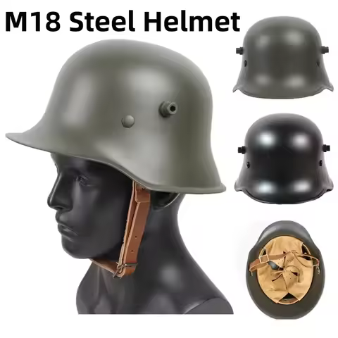 Memorial German M16/M18 Steel Helmet Protective Work Helmet Outdoor Crash Protection Safety SteelHel