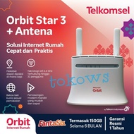 Ready Modem Wifi Telkomsel Orbit Star 3 Zte Mf283U Free 150Gb + Antena