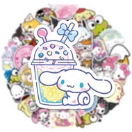 ☫▼♦ 10/30/50 Cartoon Hello Kitty Kulomi Graffiti Stickers Scooter Water Cup Trolley Box TV Mobile Computer Waterproof Deals for Kids